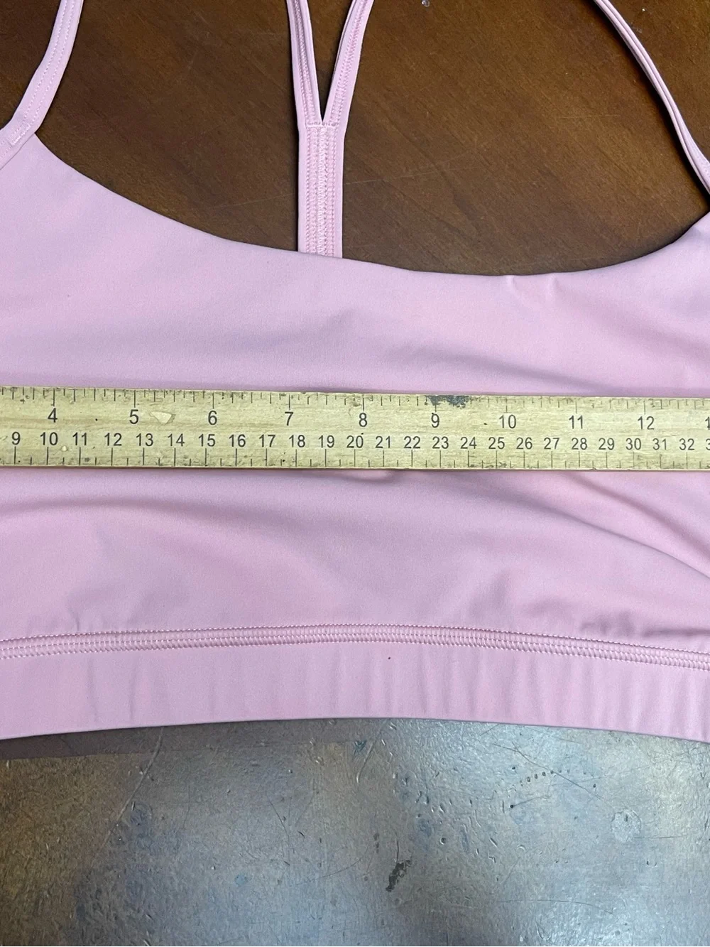 Crz yoga Women's Light Pink Strappy Bralette